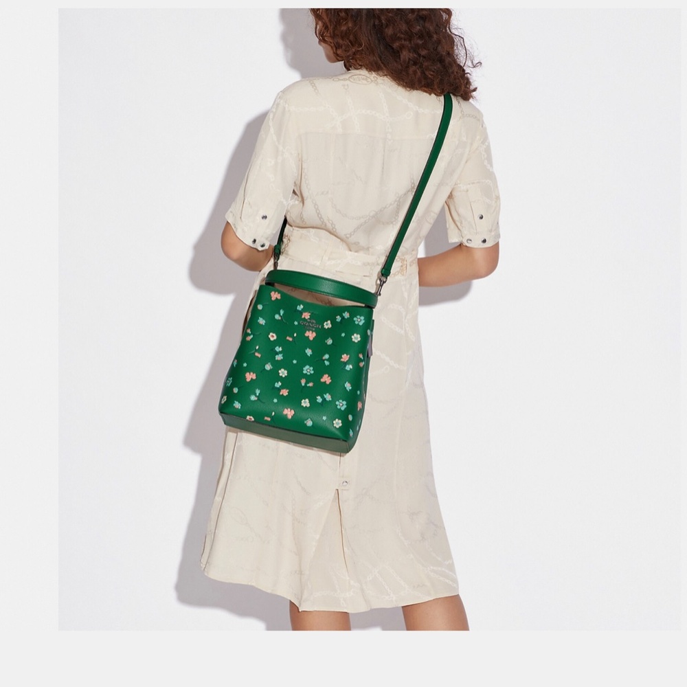 COACH Town Bucket Bag With Mystical Floral Print BRAND NEW WITH TAGS - Picture 2 of 12